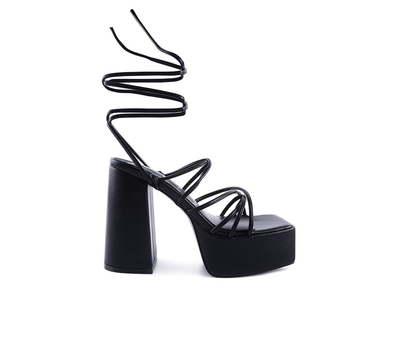 Women's London Rag Anvil Platform Block Heels