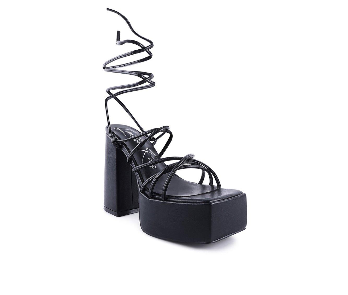 Women's London Rag Anvil Platform Block Heels