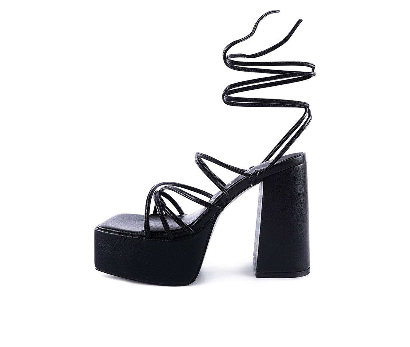 Women's London Rag Anvil Platform Block Heels