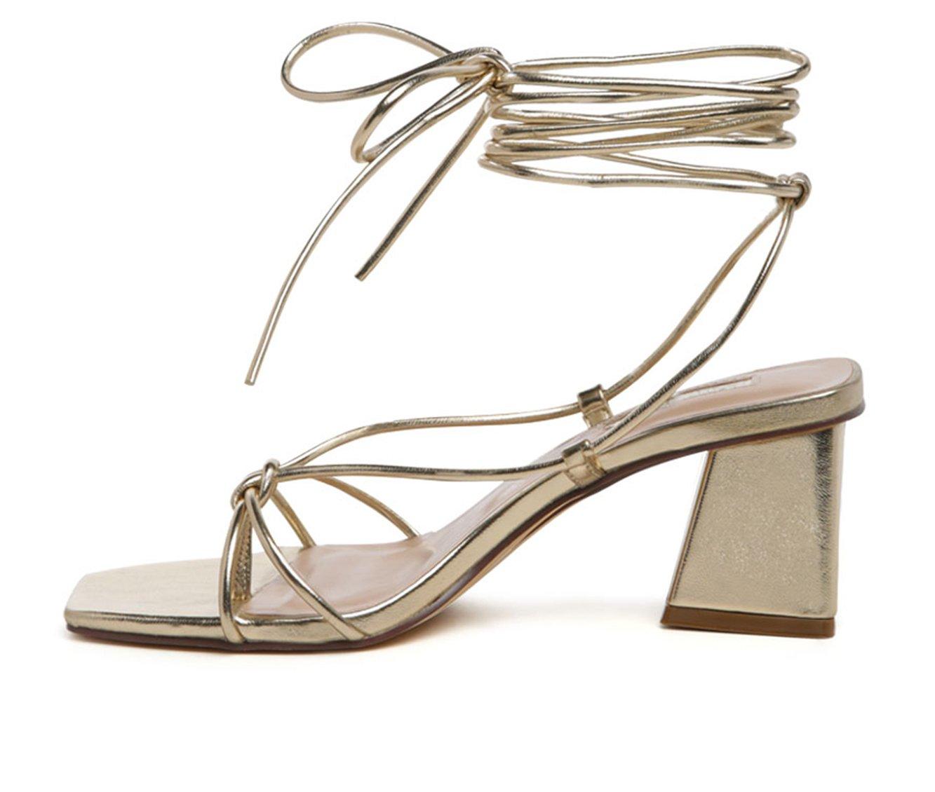 Women's London Rag Spruce Dessert Block Heel Dress Sandals