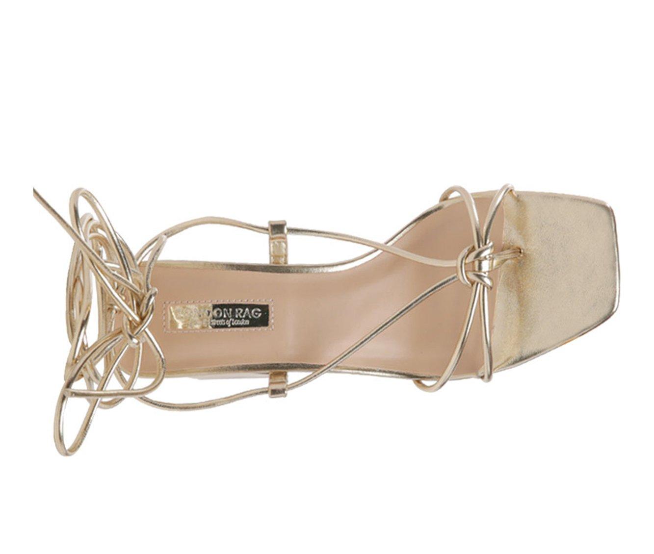 Women's London Rag Spruce Dessert Block Heel Dress Sandals
