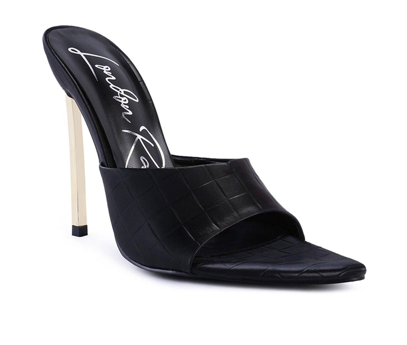 Women's London Rag Bottoms Up Stiletto Dress Sandals