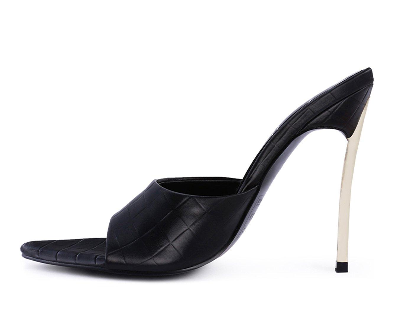 Women's London Rag Bottoms Up Stiletto Dress Sandals