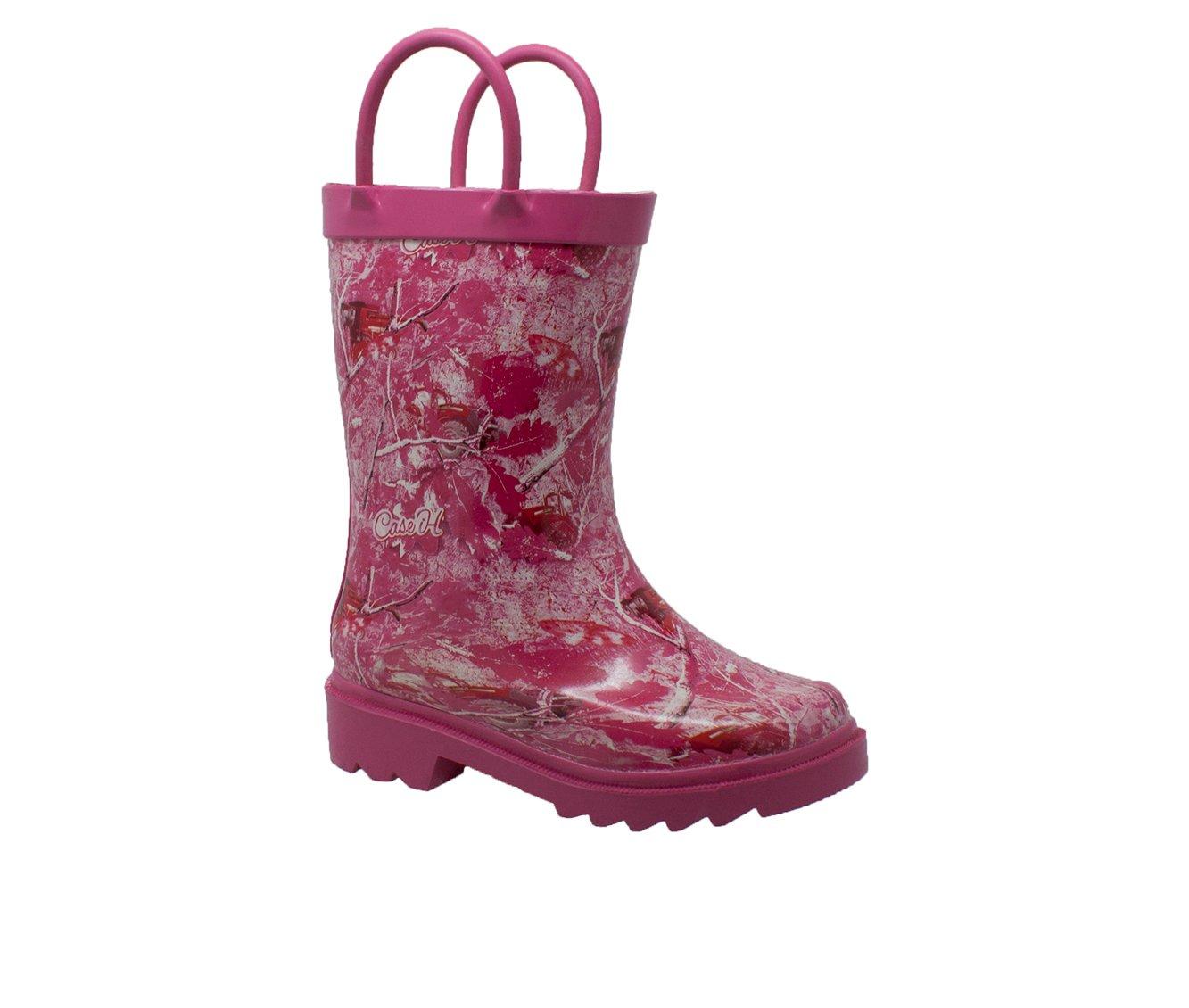 Girls' Case IH Little Kid Camo Rubber Rain Boots