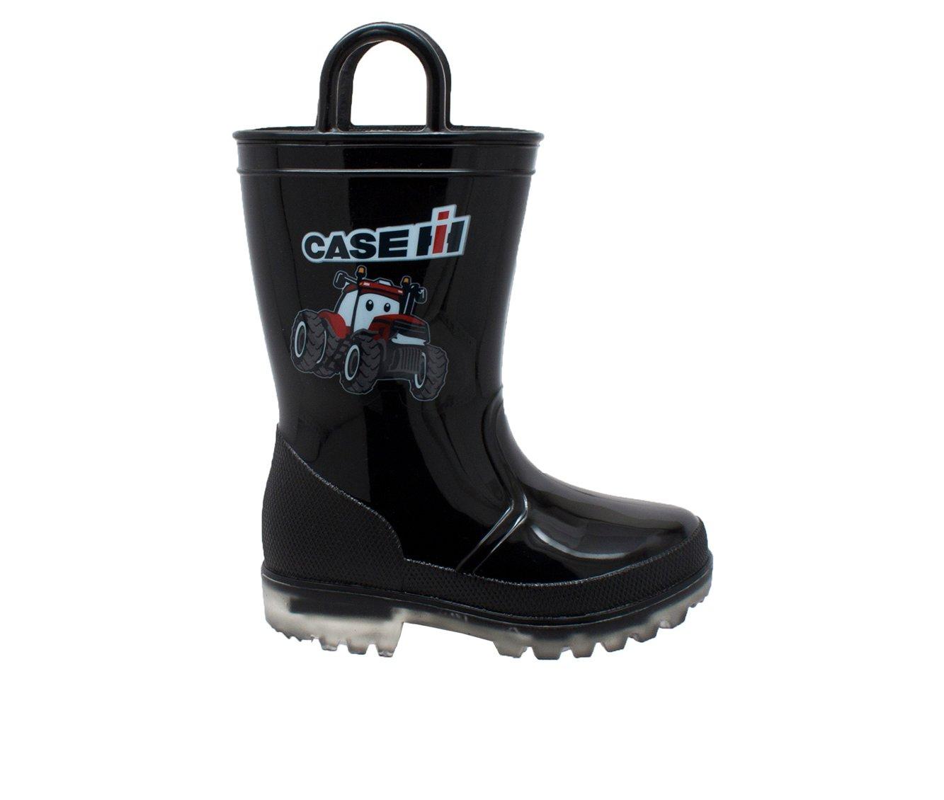 Boys' Case IH Little Kid PVC Light-Up Rain Boots