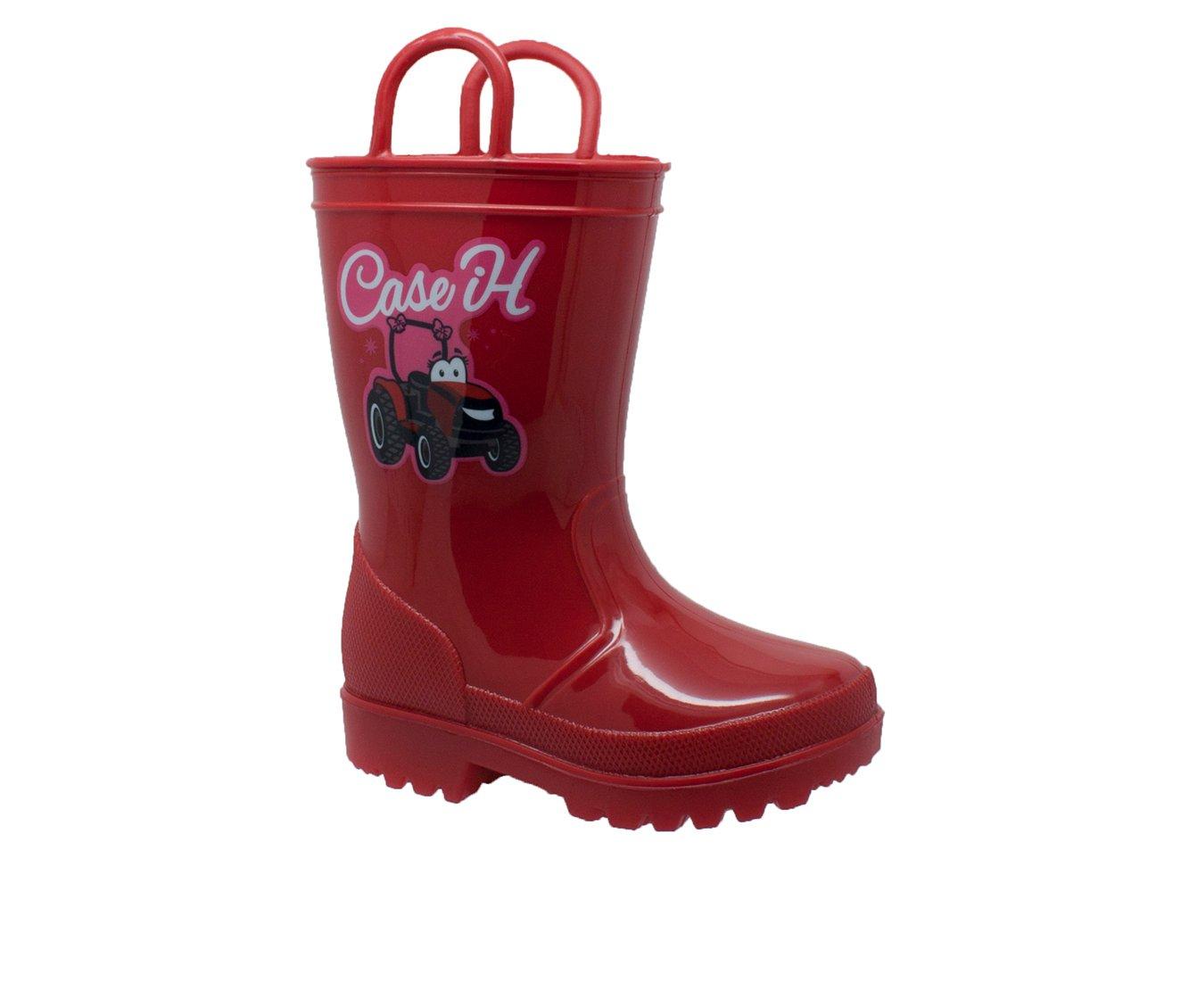 Boys' Case IH Little Kid PVC Light-Up Rain Boots