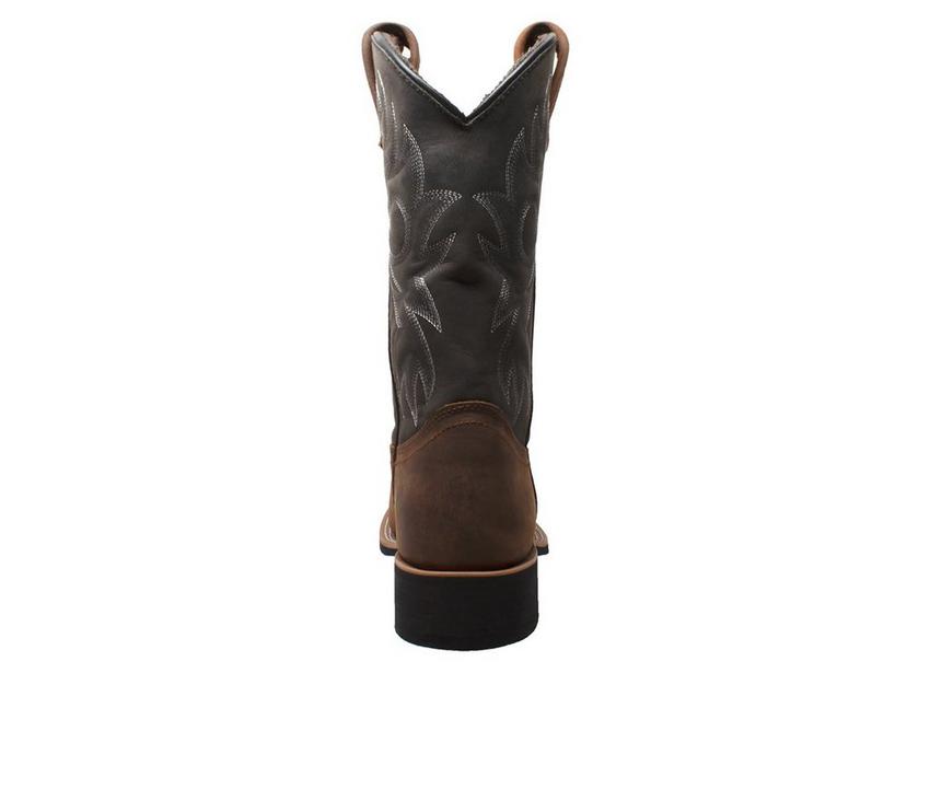 Men's AdTec 12" Work Western Square Toe Cowboy Boots
