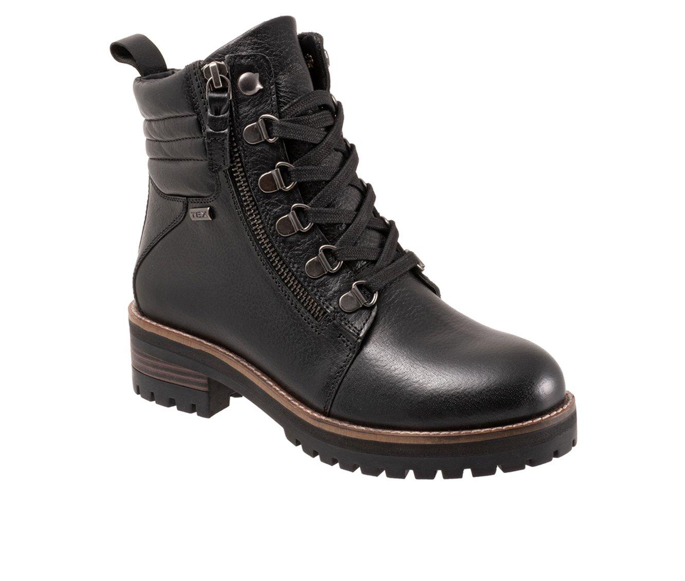 Women's Softwalk Everett Lace Up Combat Boots