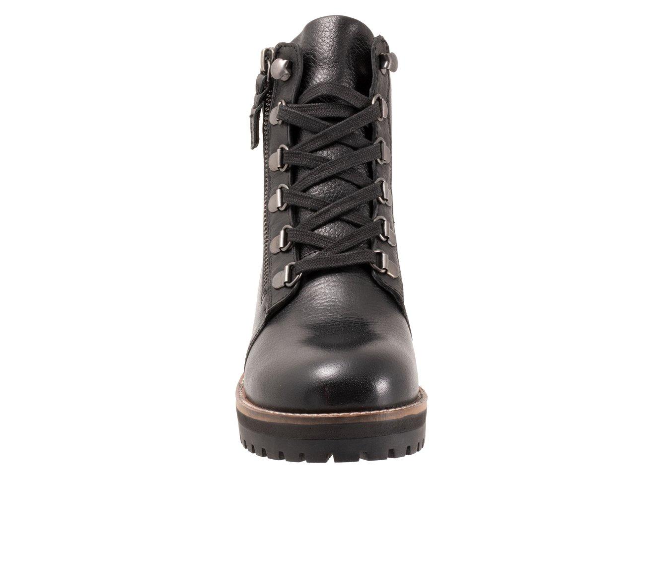 Women's Softwalk Everett Lace Up Combat Boots