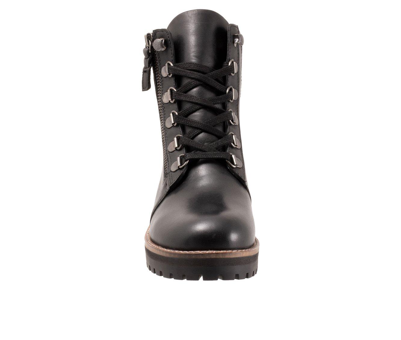 Women's Softwalk Everett Lace Up Combat Boots