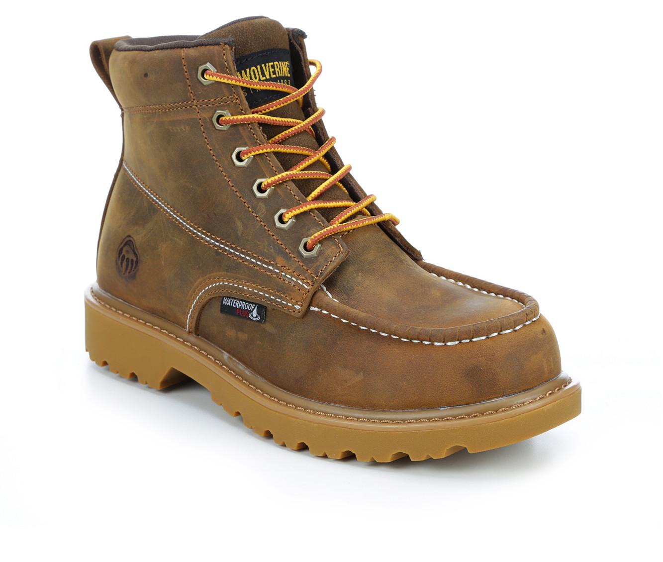 Wolverine Floorhand Moc Steel Toe Work Boots