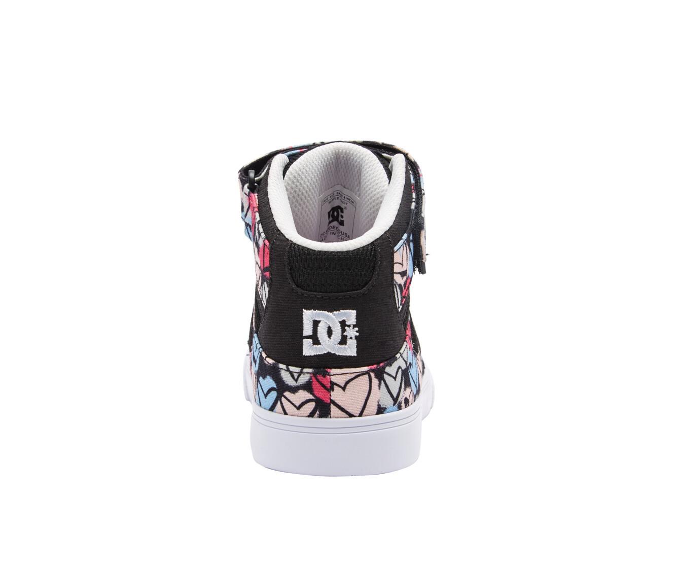 Girls' DC Pure High Top EV Print Sneakers