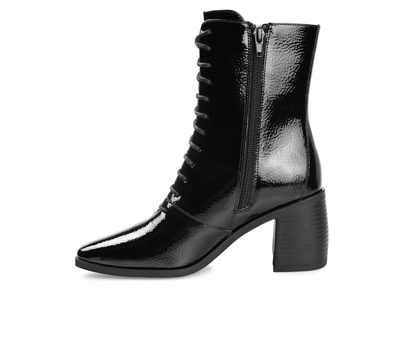 Women's Journee Collection Covva Heeled Combat Booties