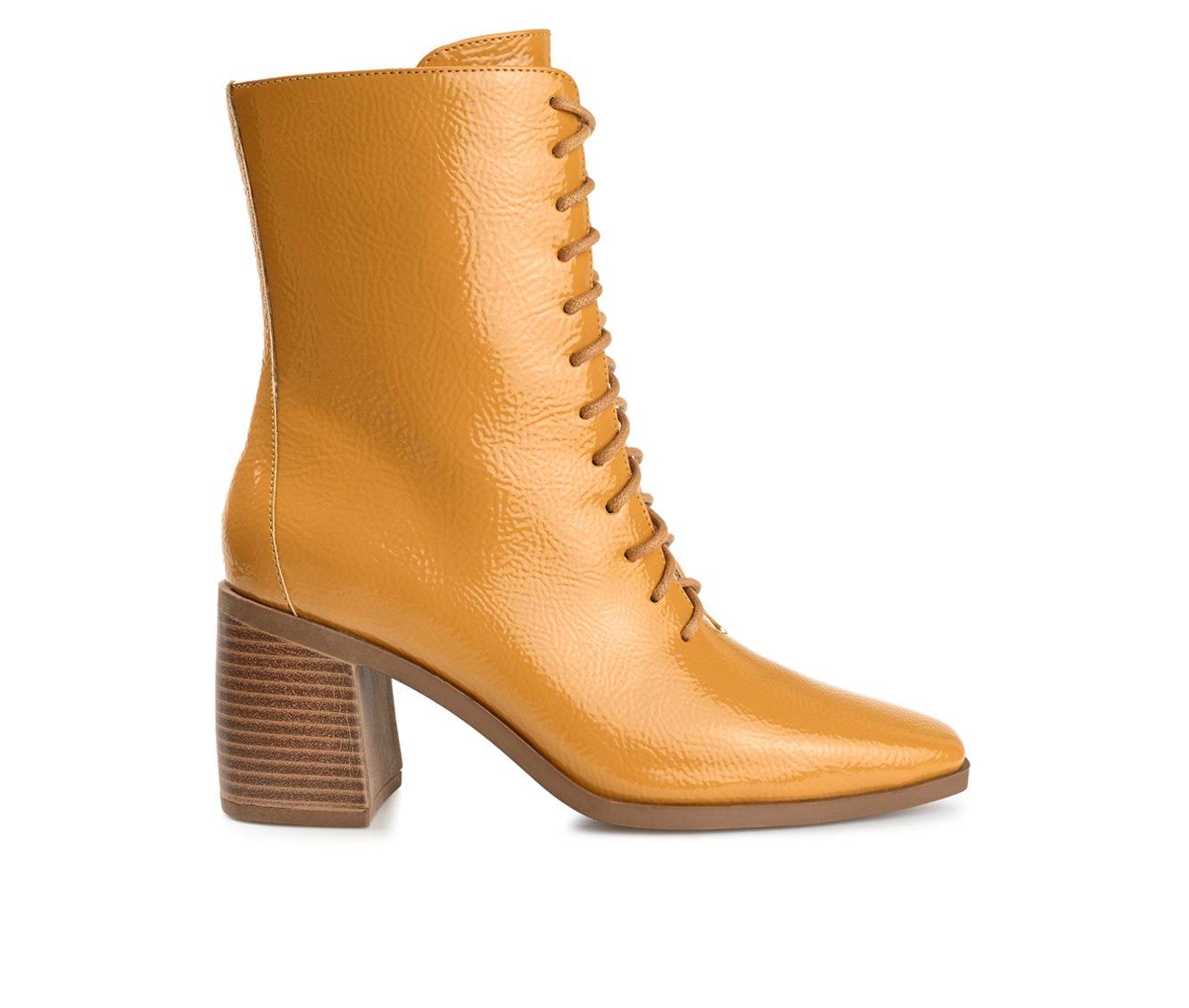 Women's Journee Collection Covva Heeled Combat Booties