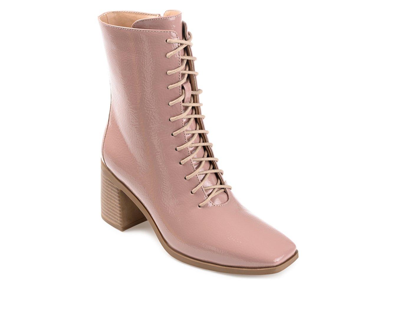 Women's Journee Collection Covva Heeled Combat Booties