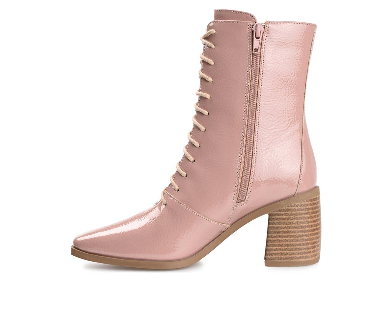 Women's Journee Collection Covva Heeled Combat Booties