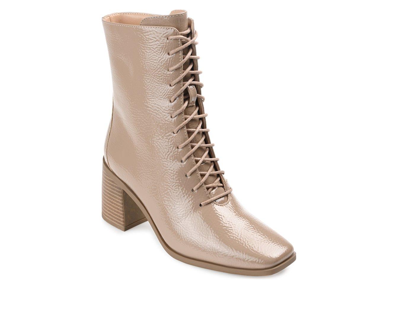 Women's Journee Collection Covva Heeled Combat Booties