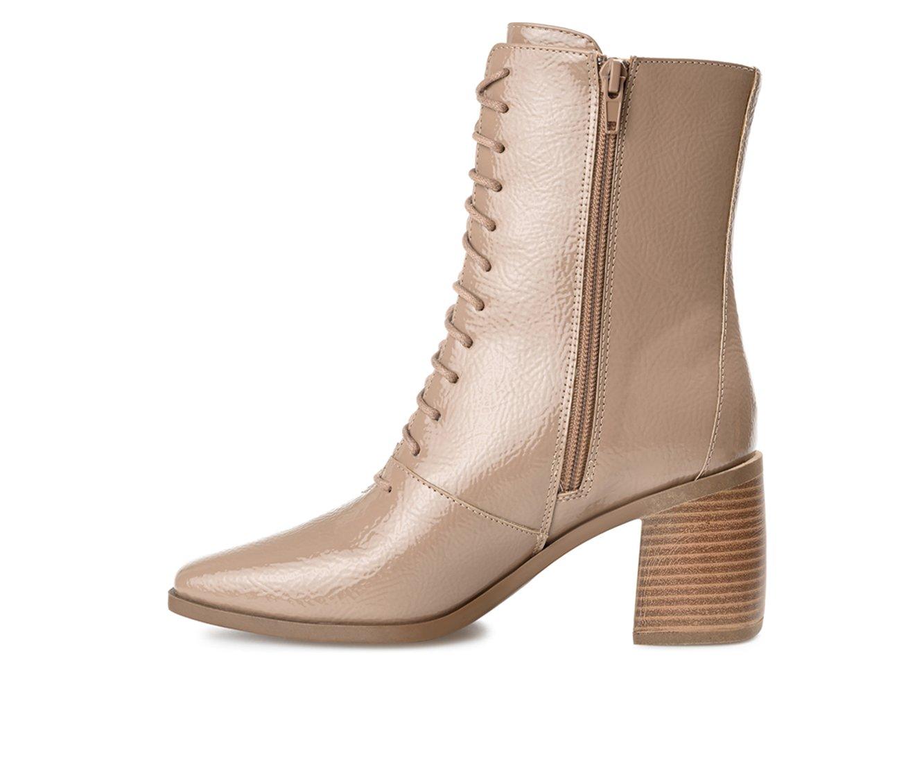 Women's Journee Collection Covva Heeled Combat Booties