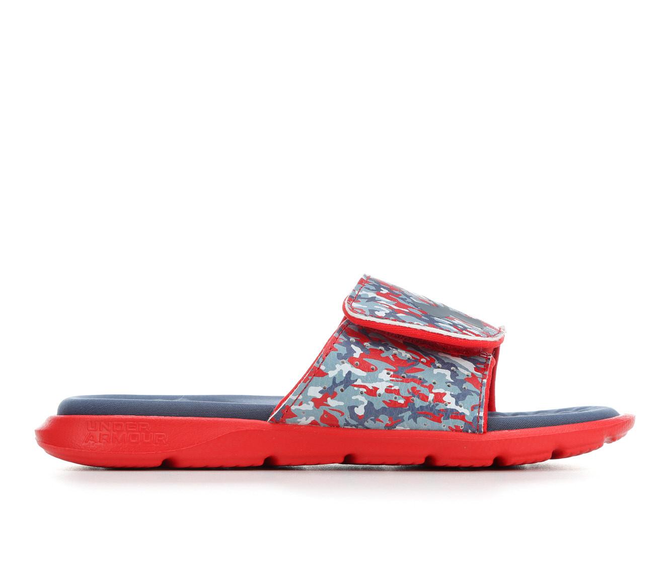 Boys under armor outlet slides