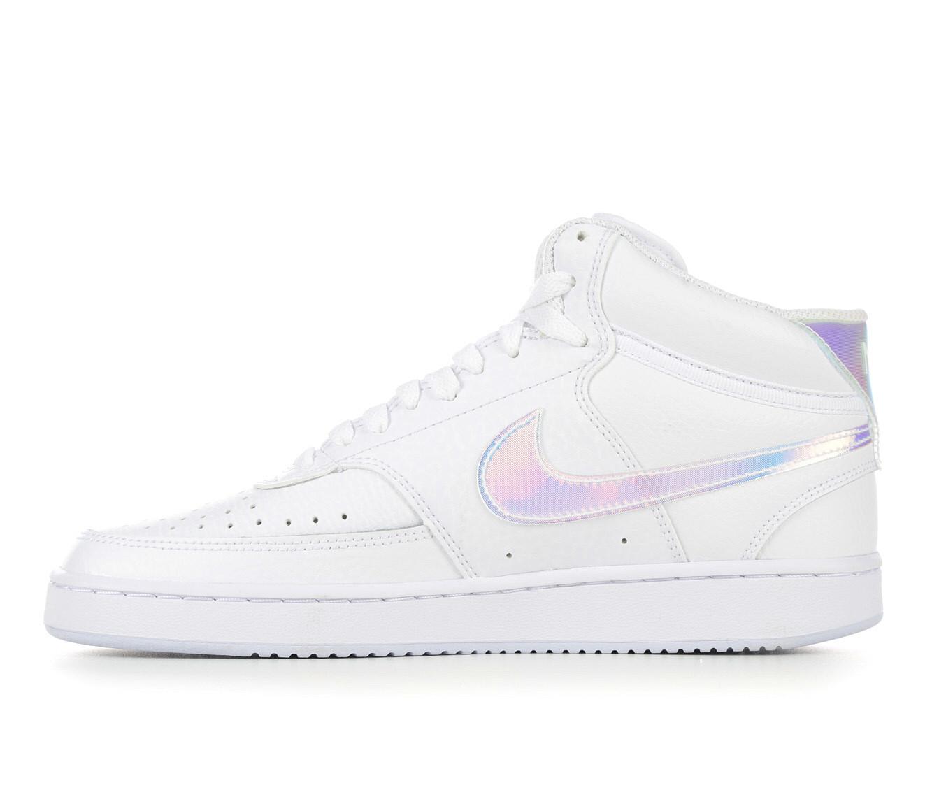 Women's Nike Court Vision Mid AFA MidTop Sneakers Shoe Carnival