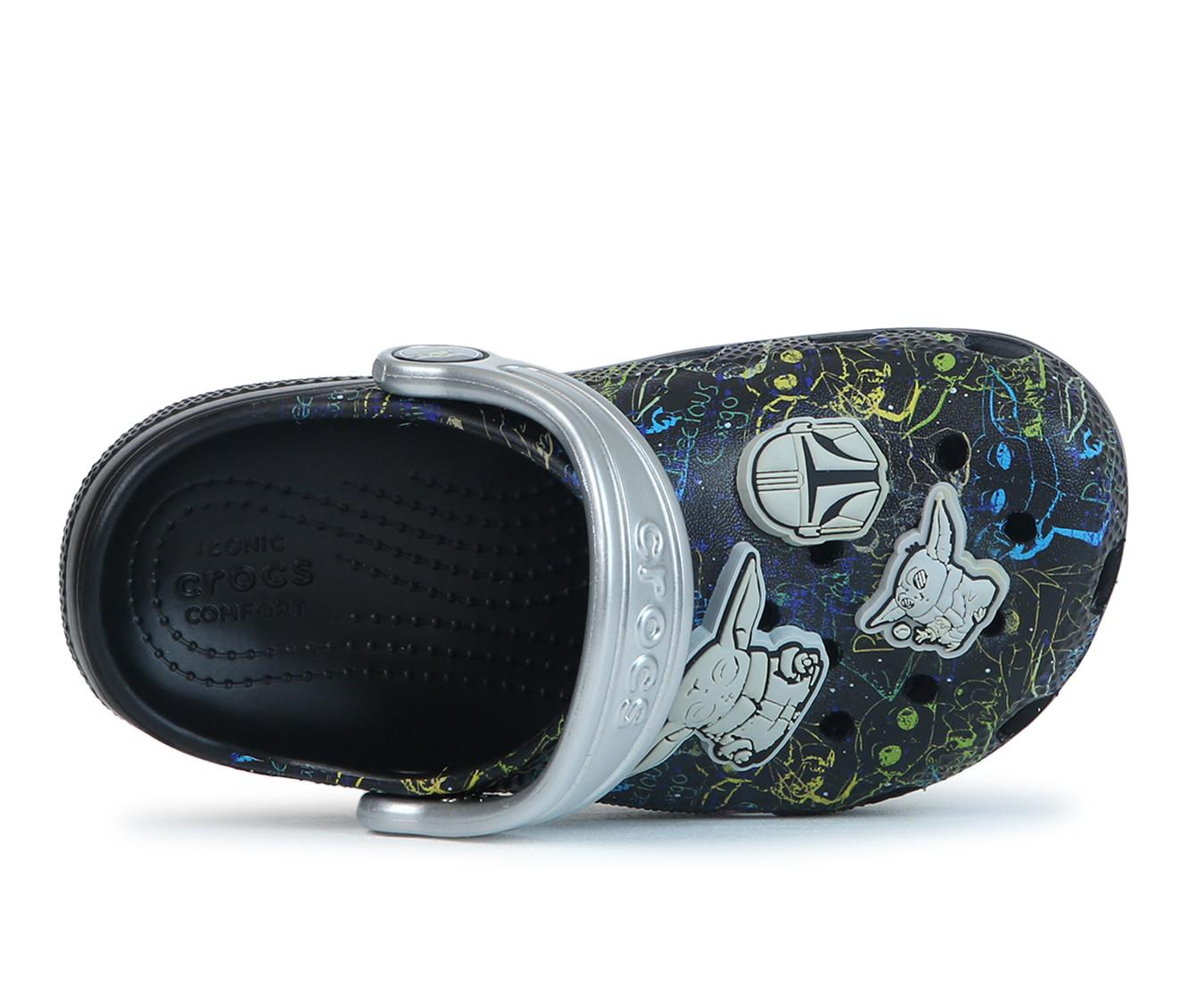 Boys' Crocs Infant & Toddler Classic Grogu Clogs