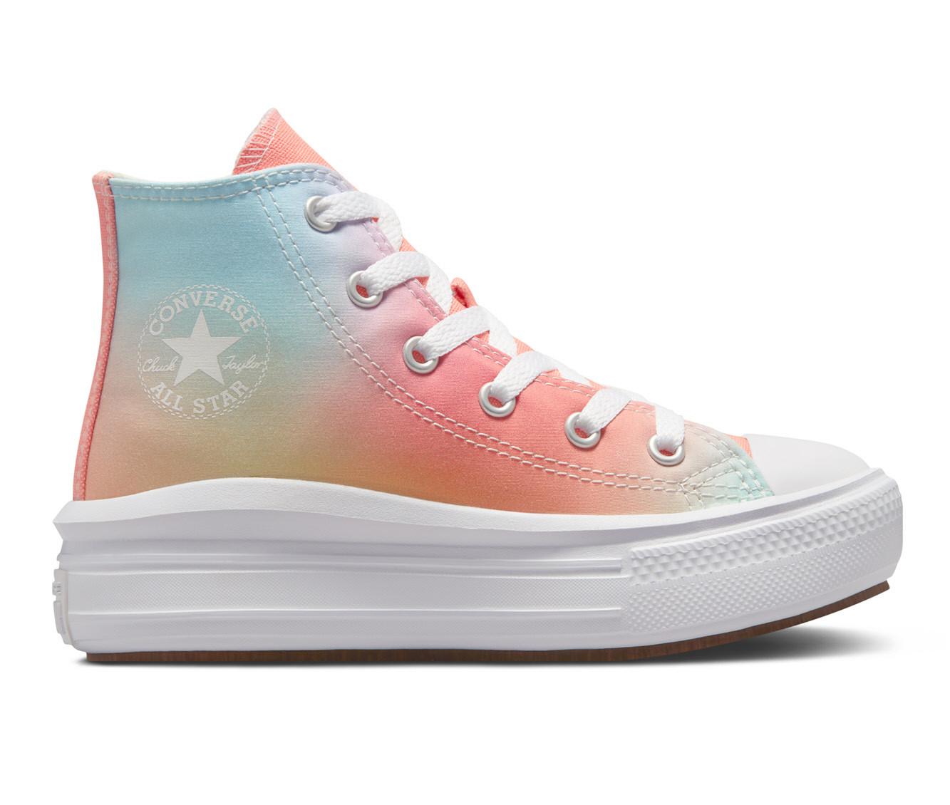 Girls' Converse Little Kid Chuck Taylor Move Platform Sneakers