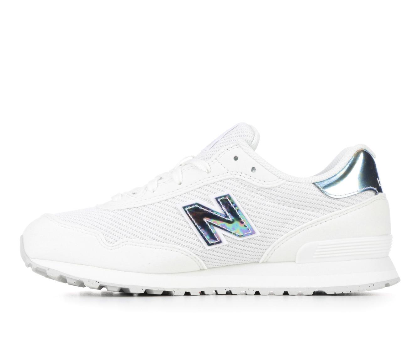 New Balance Kids 515 Grey White GC515IRW 6.5 M