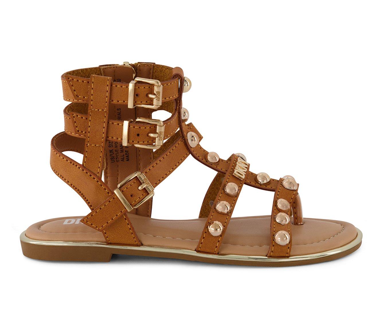 Girls' DKNY Little Kid & Big Kid Cassie Dome Gladiator Sandals