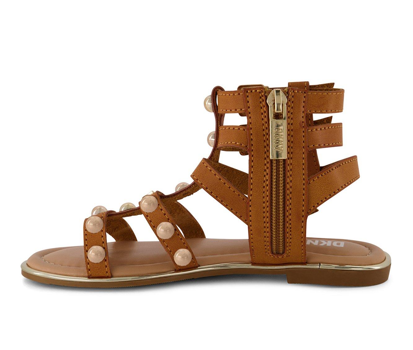 Girls' DKNY Little Kid & Big Kid Cassie Dome Gladiator Sandals