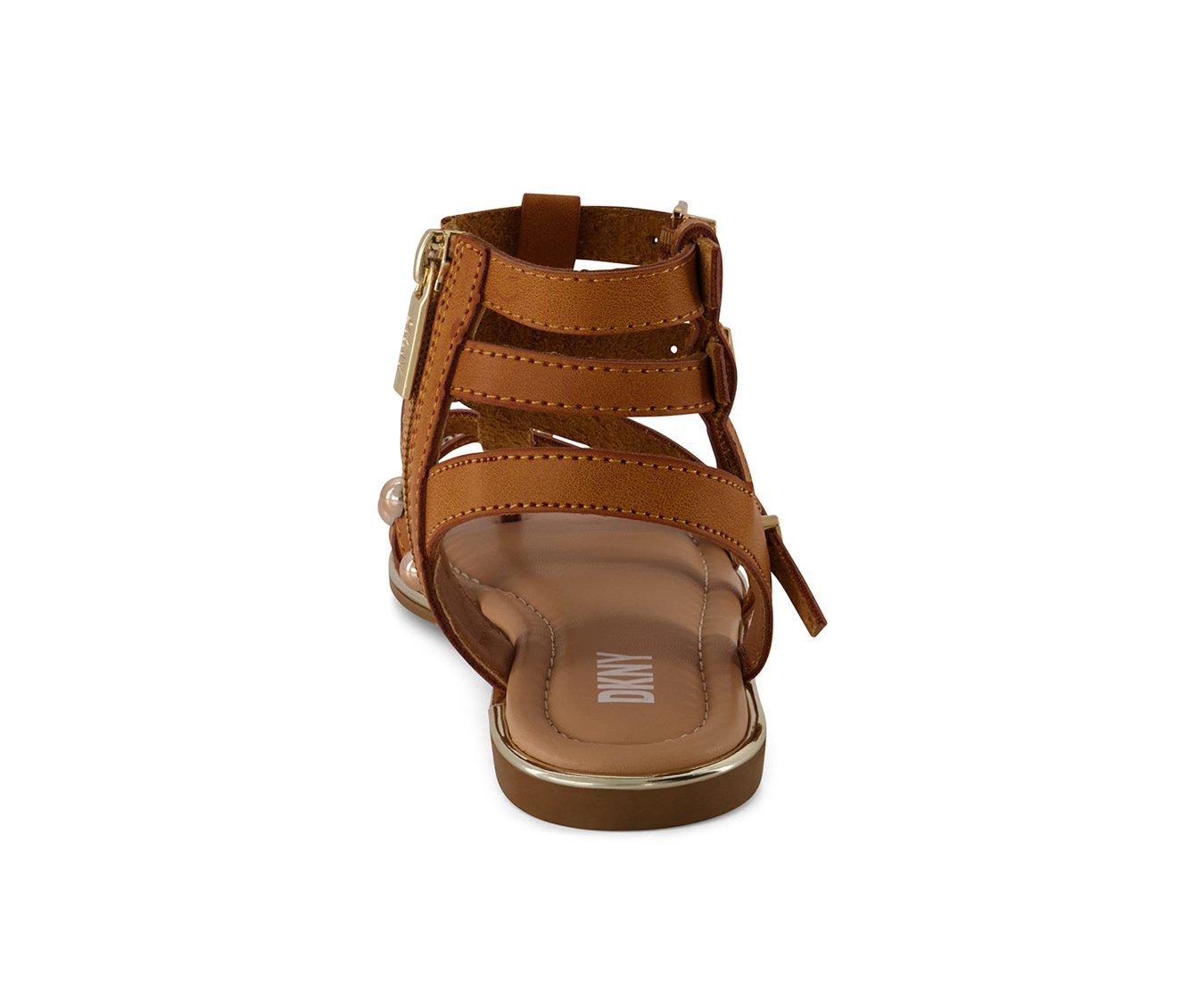 Girls' DKNY Little Kid & Big Kid Cassie Dome Gladiator Sandals