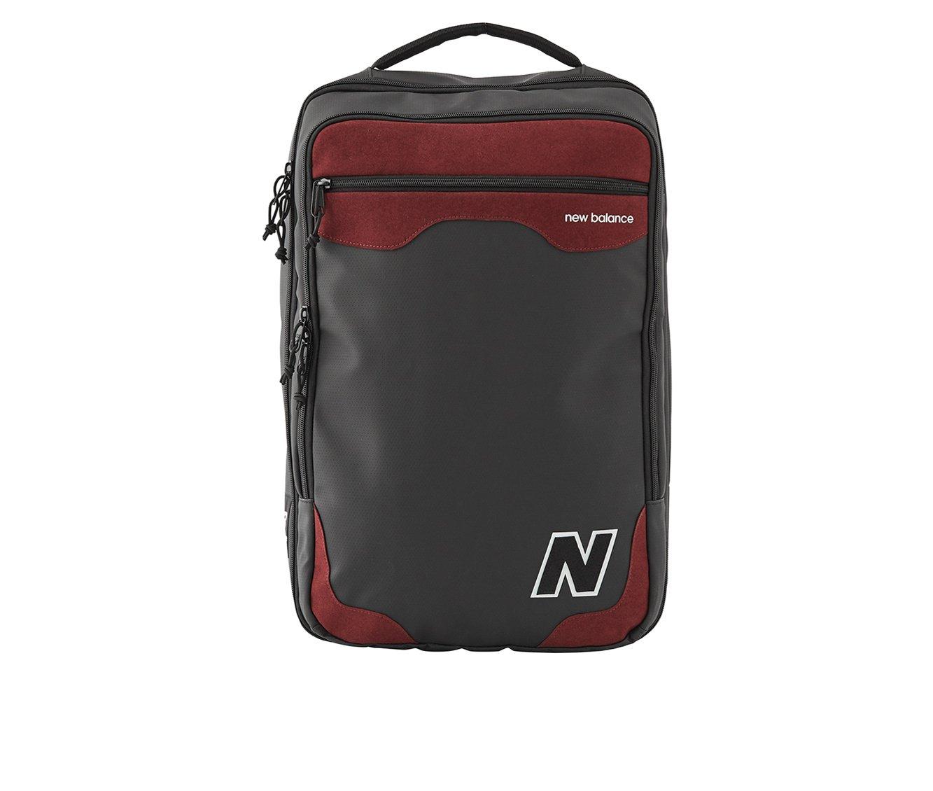 Commuter backpack with outlet lunch compartment