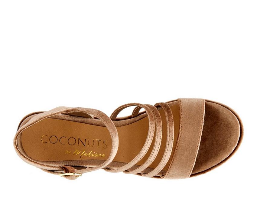 Women's Coconuts by Matisse Stargaze Platform Wedge Sandals