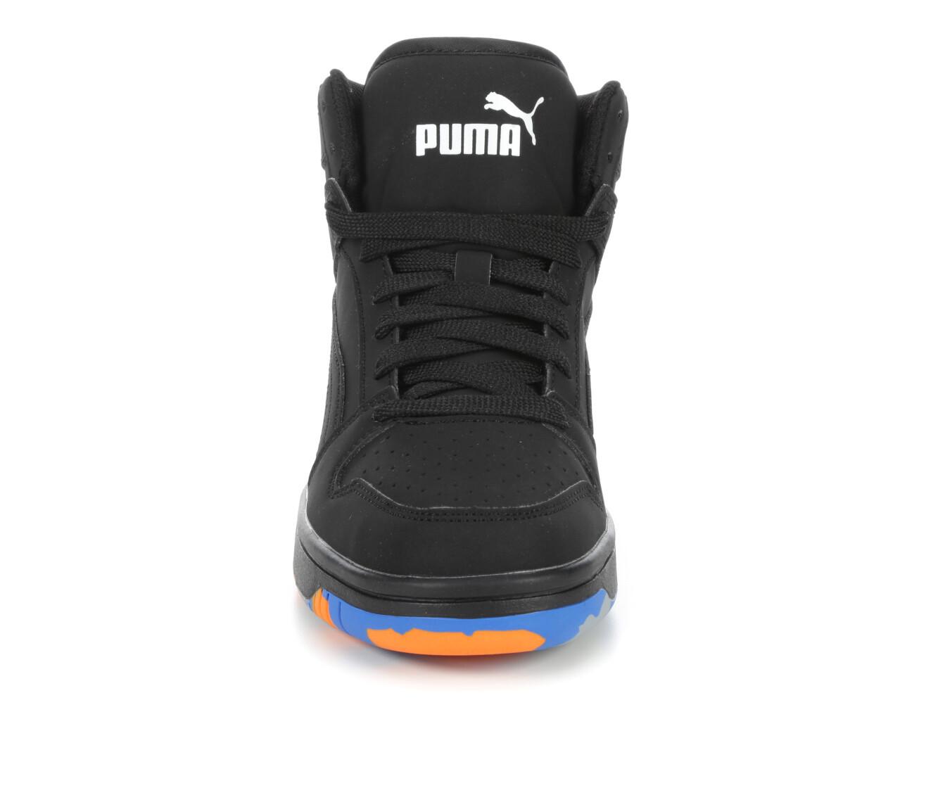 Boys' Puma Big Kid Rebound Layup Marble Sneakers