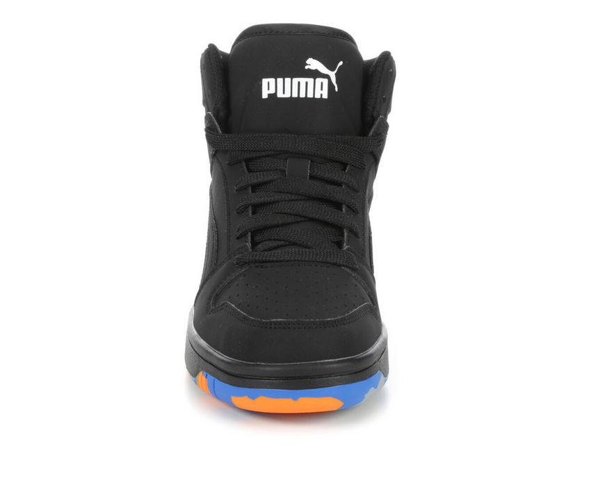 Boys' Puma Big Kid Rebound Layup Marble Sneakers
