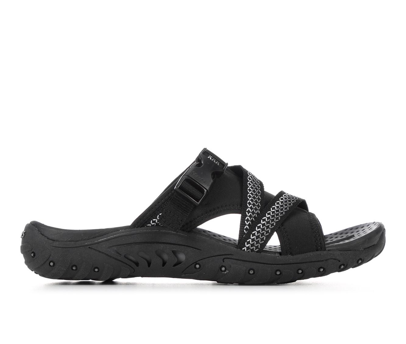 black skechers slides