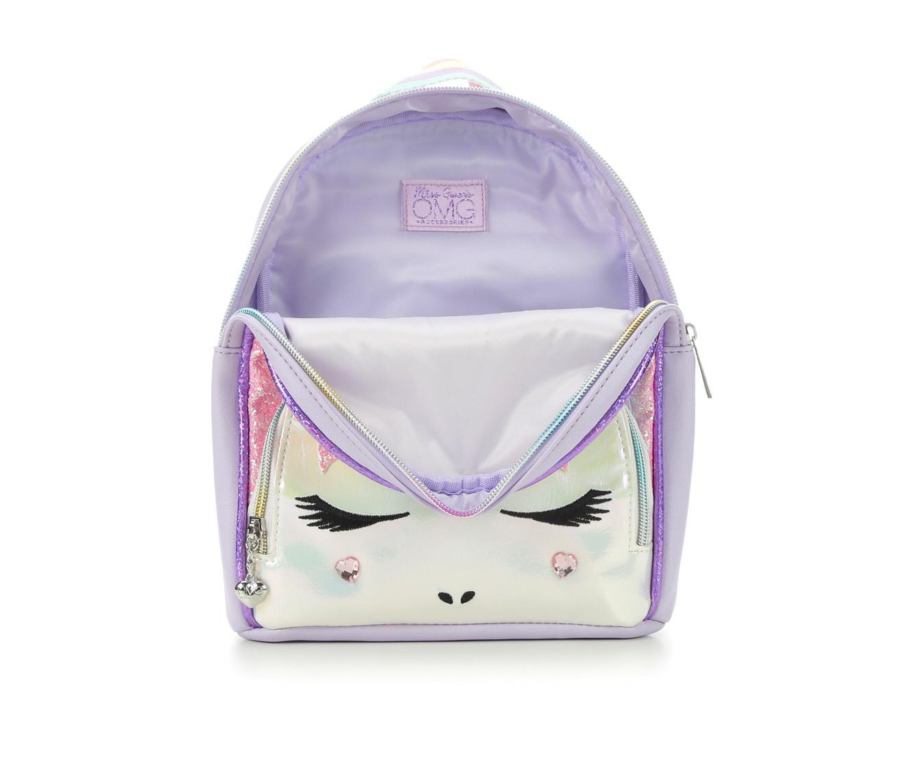 OMG Accessories Gwen Rainbow Crown Mini Backpack