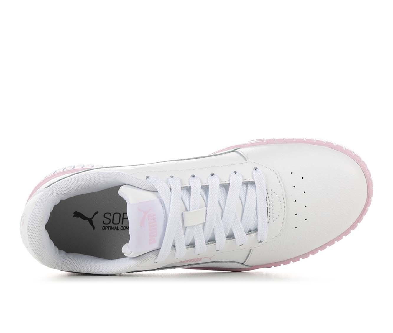 Puma carina white pink online