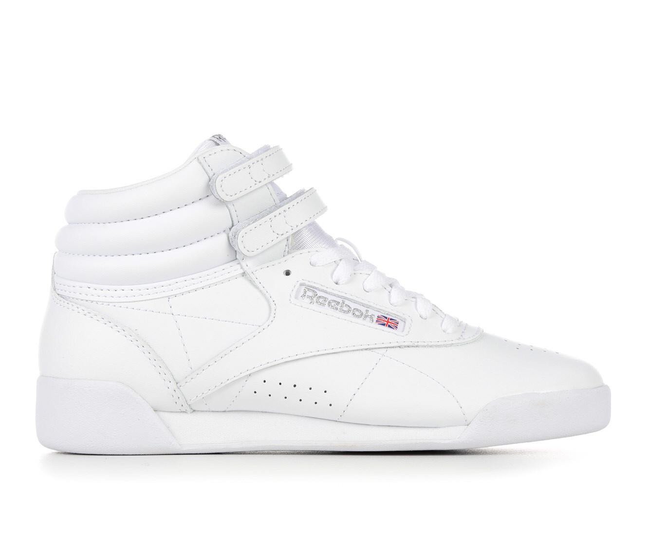 Girls' Reebok Big Kid Freestyle Hi High-Top Sneakers