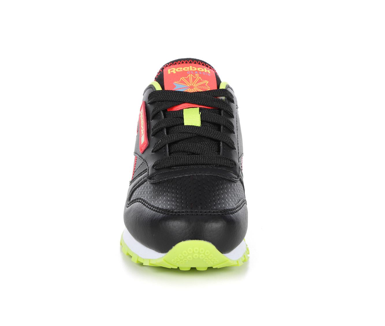 Boys' Reebok Little Kid Classic Step N Flash Light-Up Running Shoes