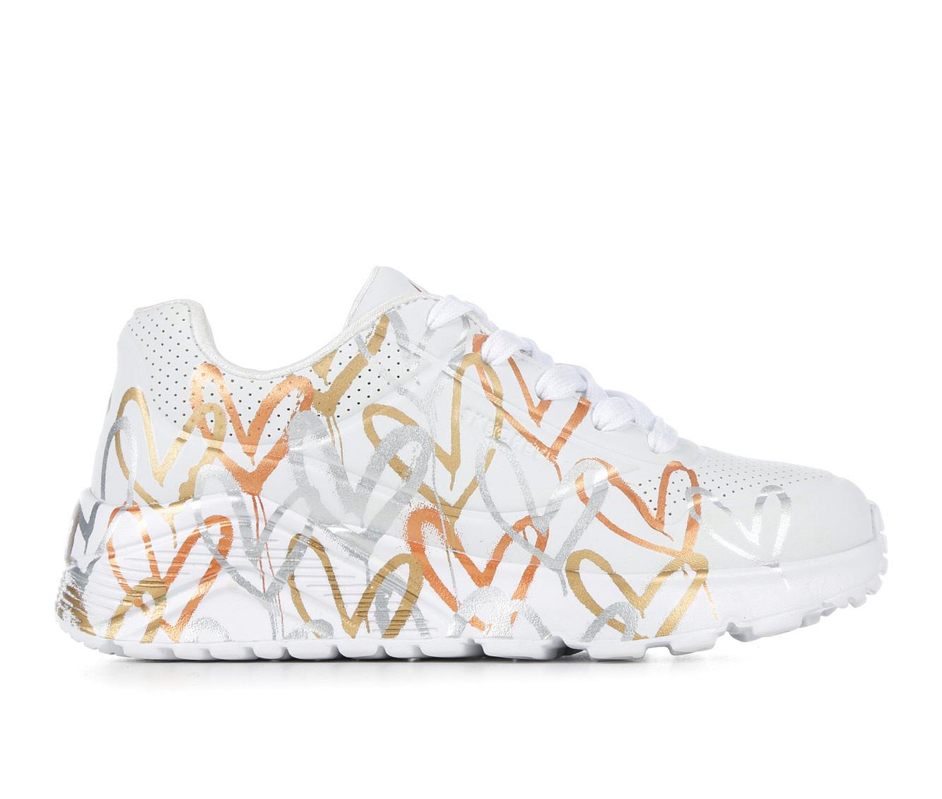 Kids Skechers Uno Ice Orange