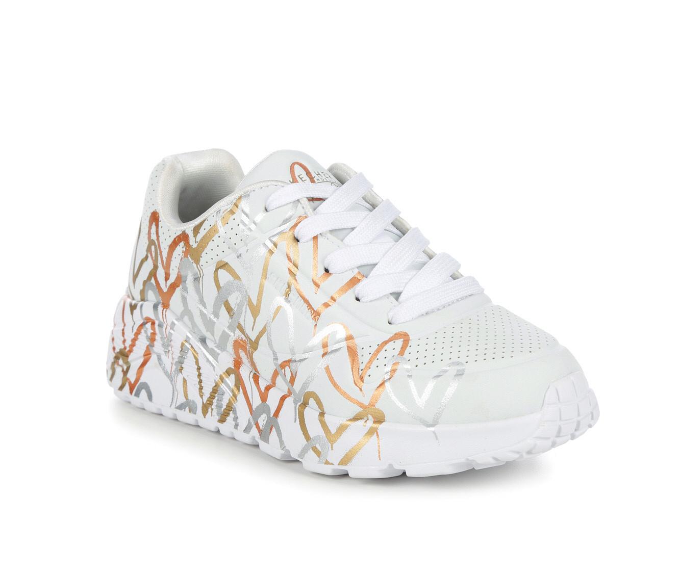 Kids Skechers Uno Ice Orange