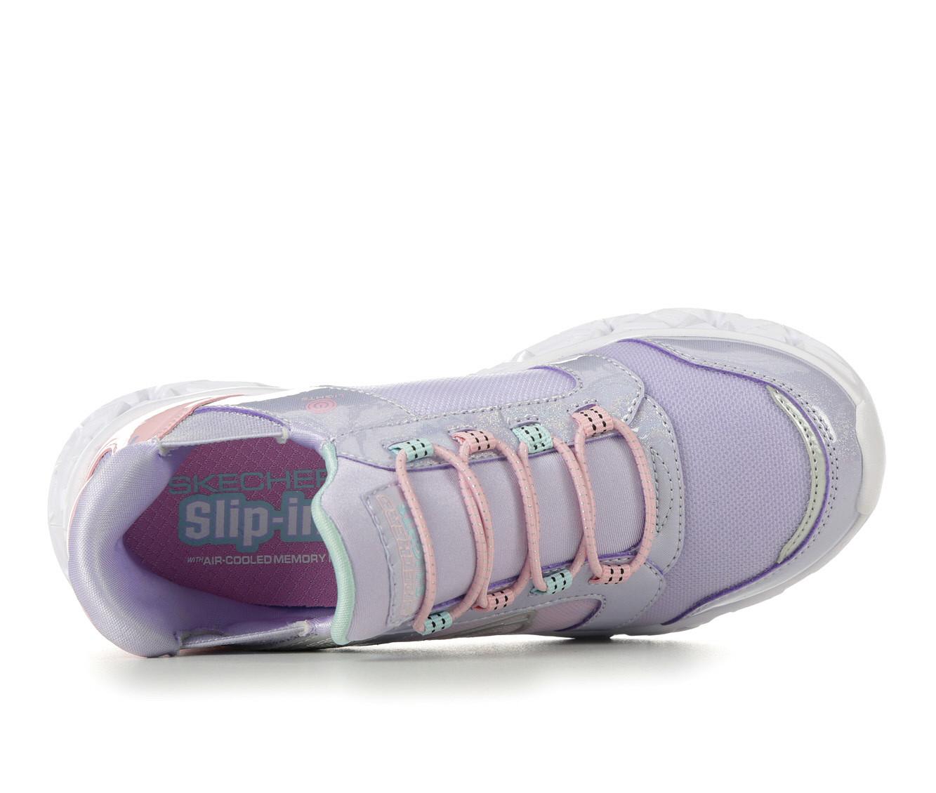 Girls' Skechers Little Kid & Big Kid Galaxy Lights Cosmic Slip-Ins Light-Up Shoes