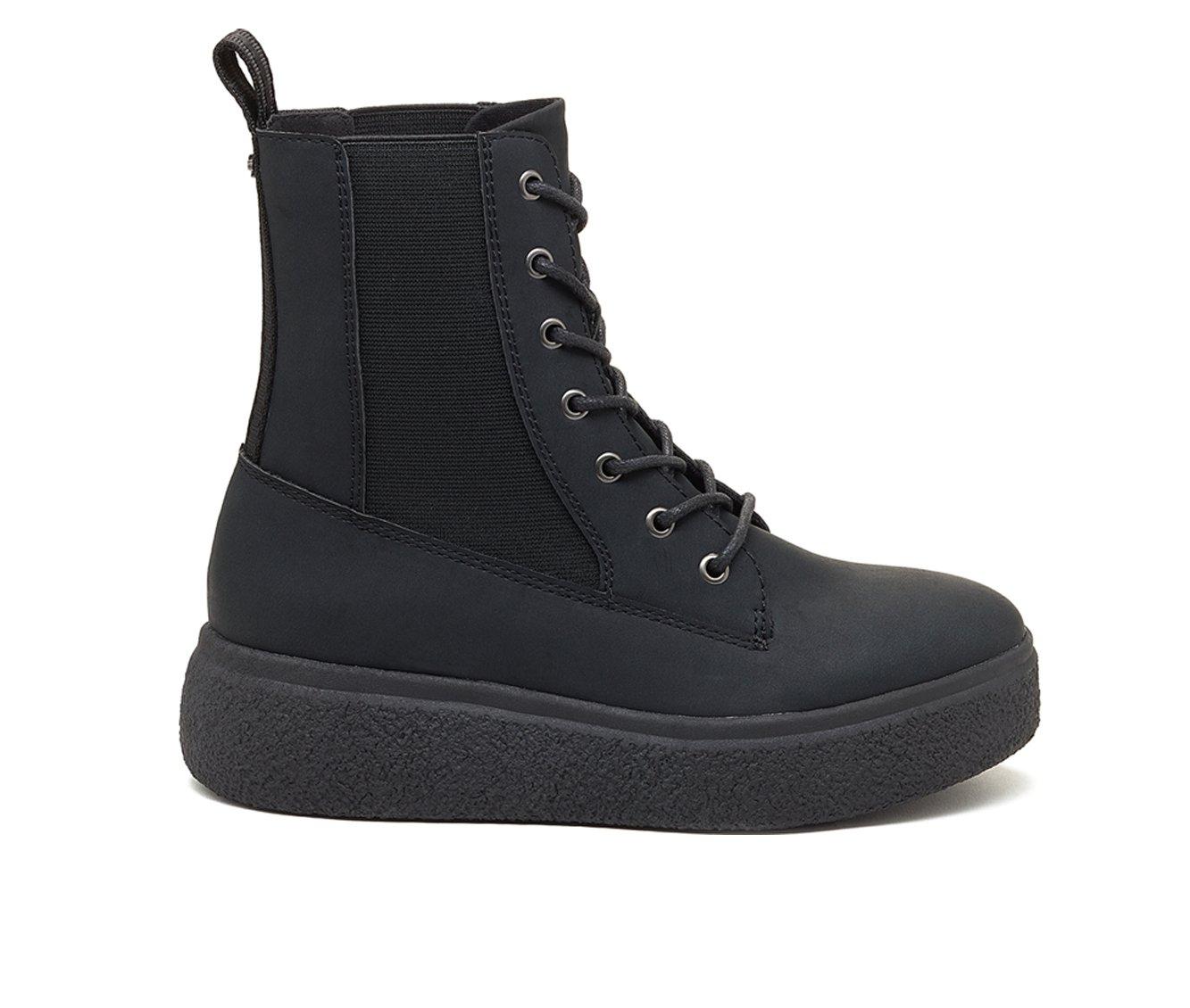 Rocket Dog Women's Slope Snow Boots - Faux Shearling Lined Long Boots With Zip