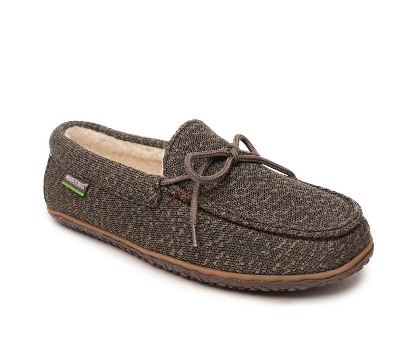 Minnetonka Men's Eco Oak Slippers