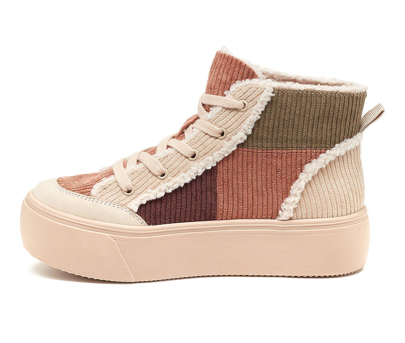 Women's Rocket Dog Flair Corduroy High Top Sneakers