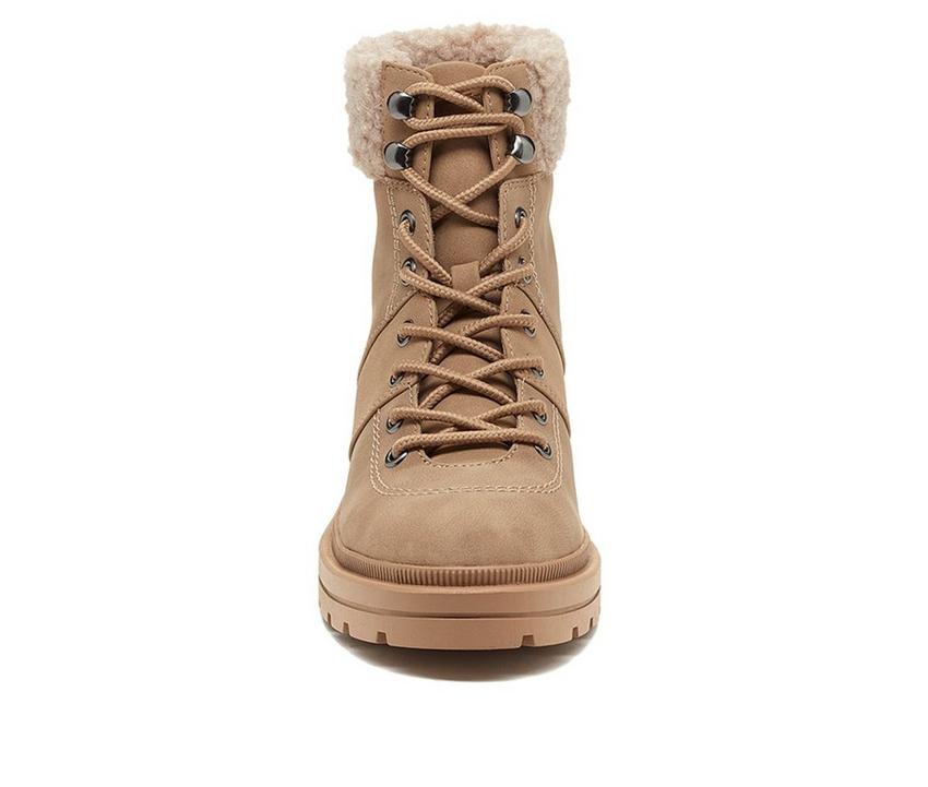 Women's Rocket Dog Icy Heeled Lace Up Boots