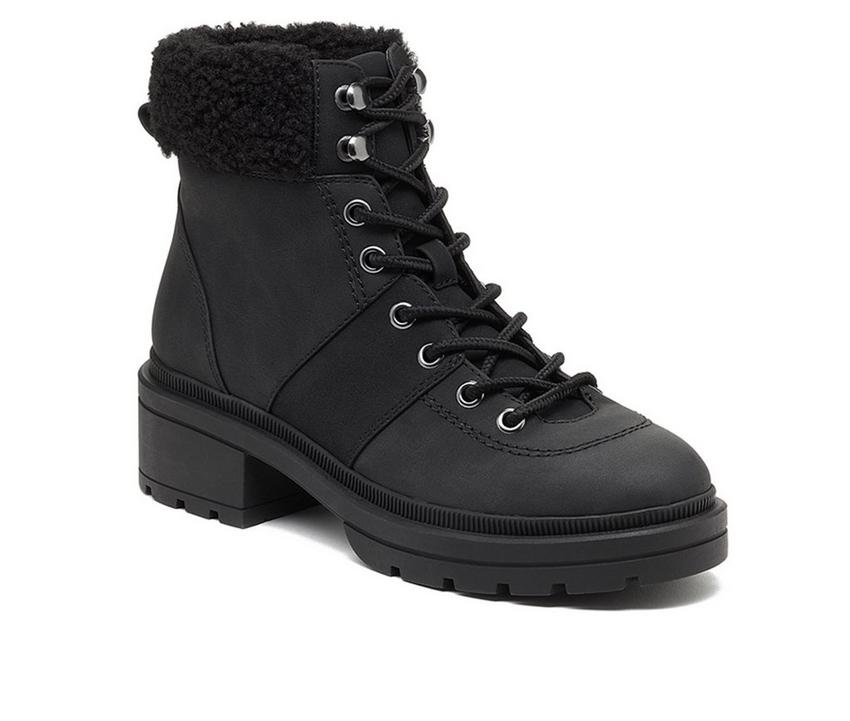 Women's Rocket Dog Icy Heeled Lace Up Boots