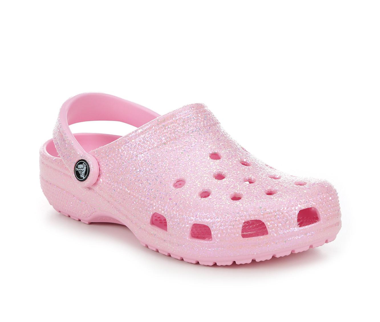 Crocs Kids' Classic Glitter Clog