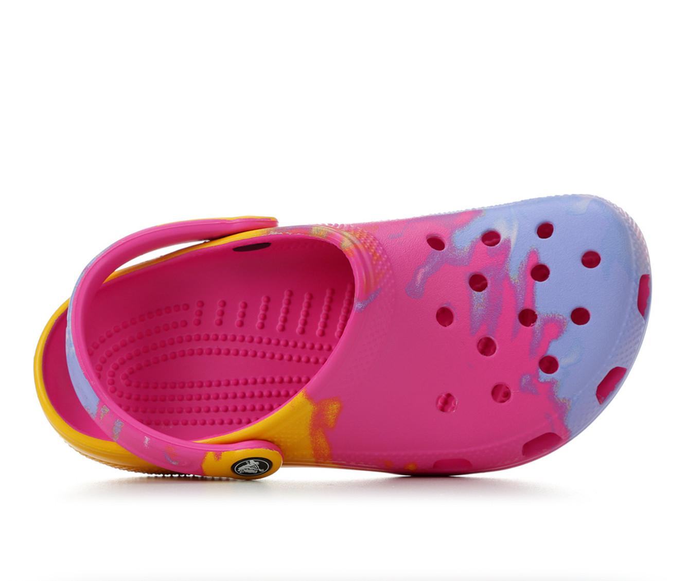 Pink store ombre crocs