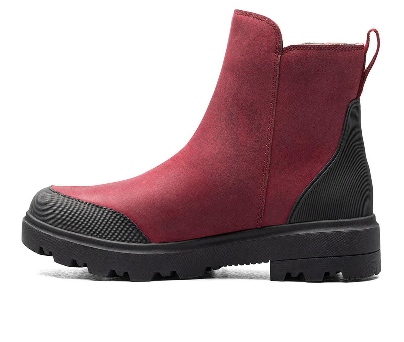 Women's Bogs Footwear Holly Zip Leather Winter Boots